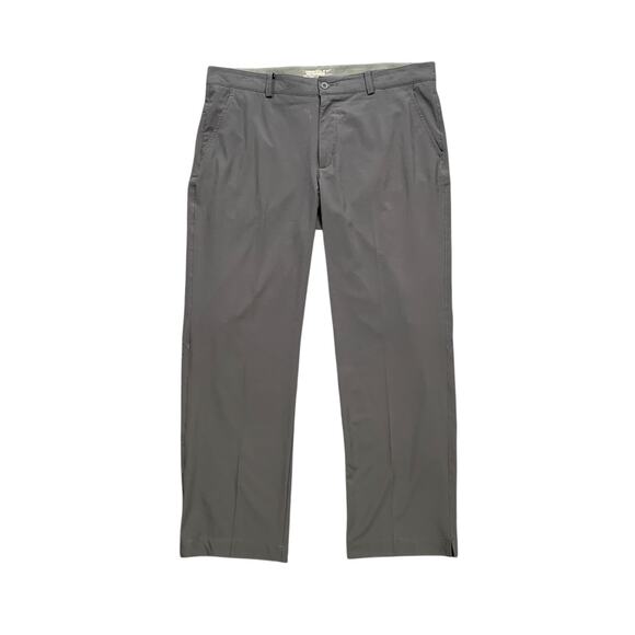 Nike Golf Pants Mens 36 Grey Tour Performance Dri Fit Straight Leg Stretch - Picture 1 of 12